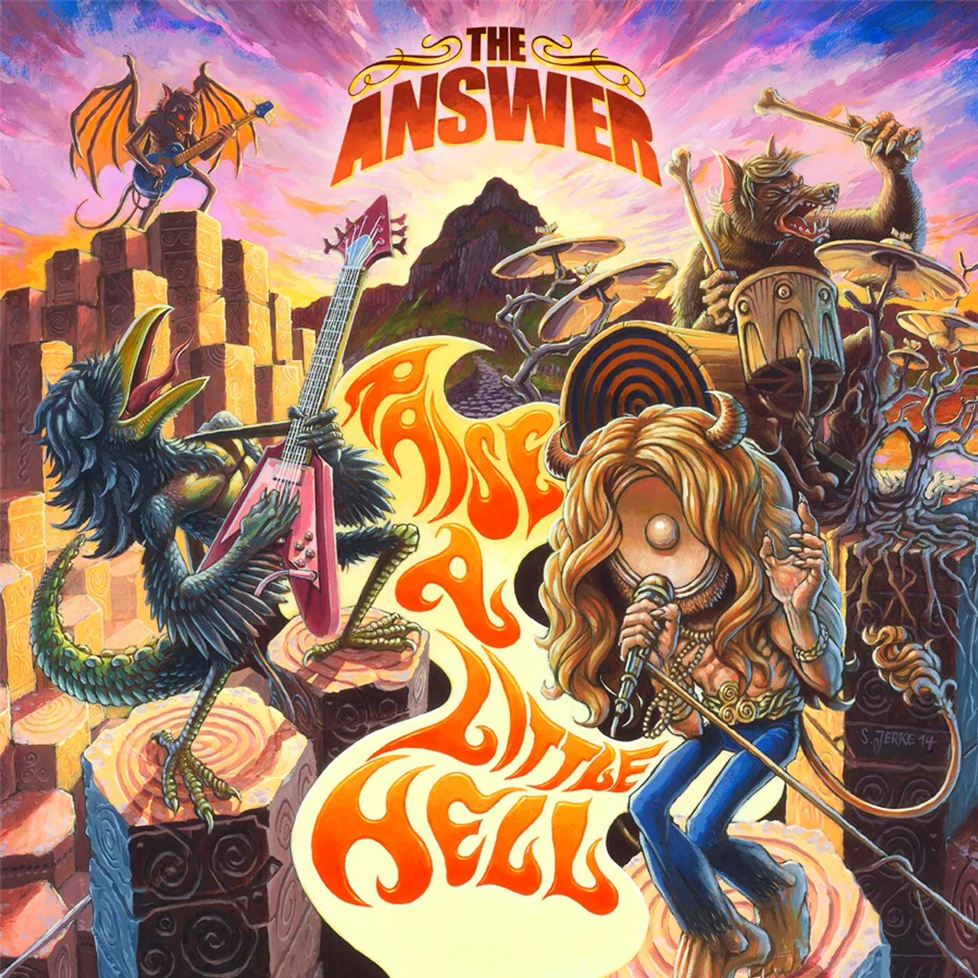 Answer Raise A Little Hell Vinyl Record