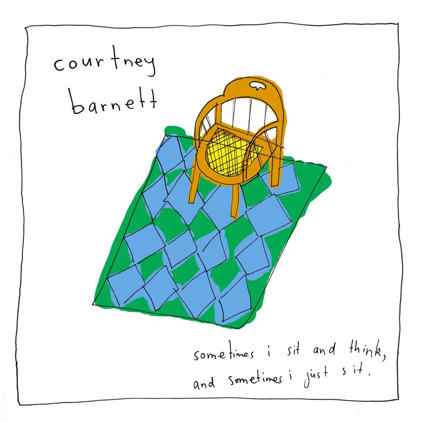Courtney Barnett SOMETIMES I SIT AND THINK & SOMETIMES I JUST SIT Vinyl Record