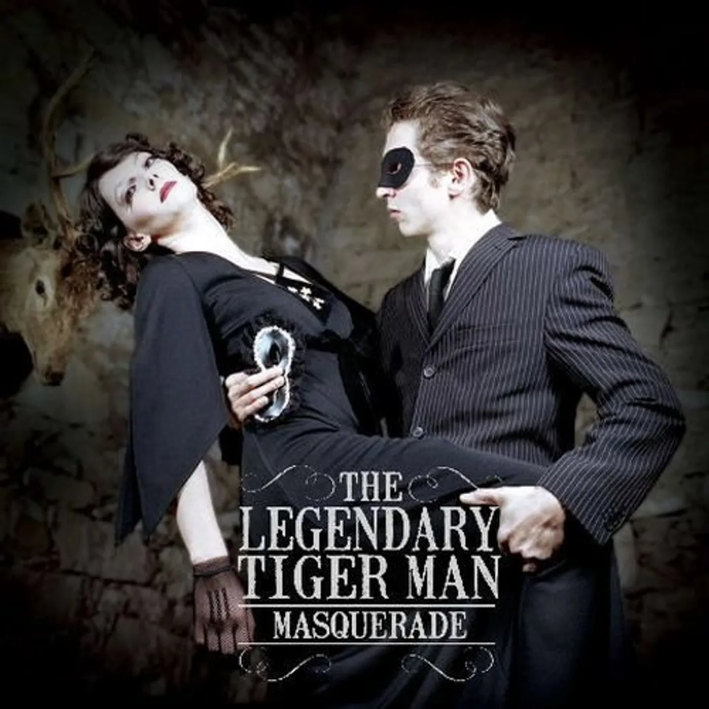 The Legendary Tigerman MASQUERADE (CLEAR VINYL) Vinyl Record - Colored Vinyl, UK Release