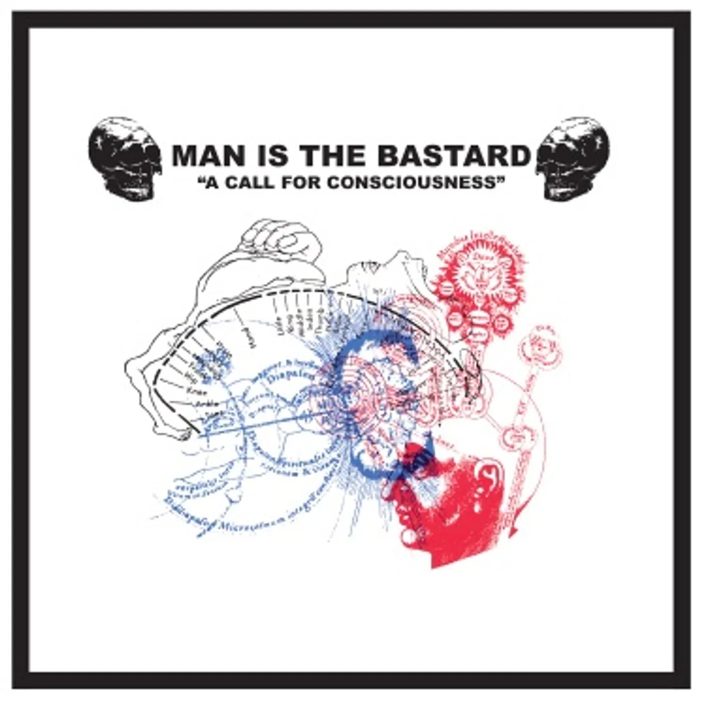 Man Is The Bastard OUR EARTH'S BLOOD / A CALL FOR CONSCIOUSNESS Vinyl Record