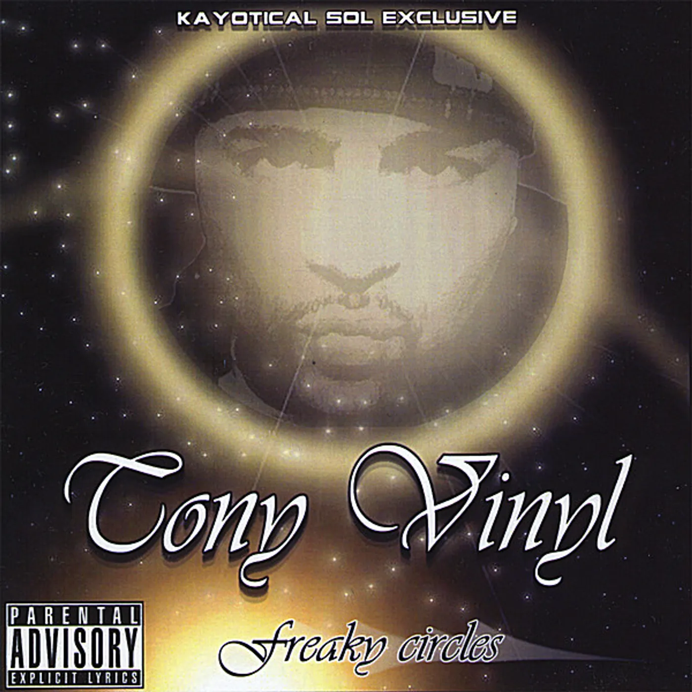 Tony Vinyl FREAKY CIRCLES CD