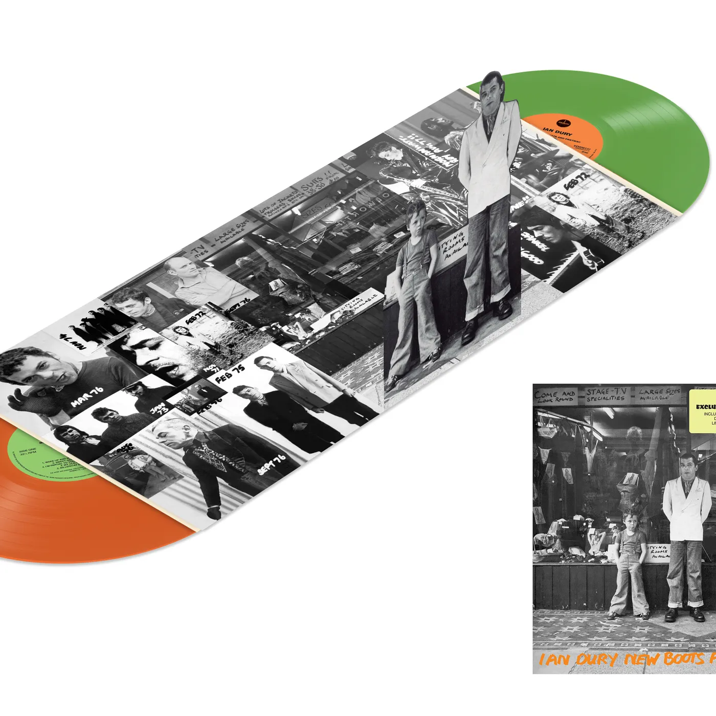 Ian Dury & The Blockheads NEW BOOTS & PANTIES + ALTERNATIVE BOOTS & PANTIES Vinyl Record