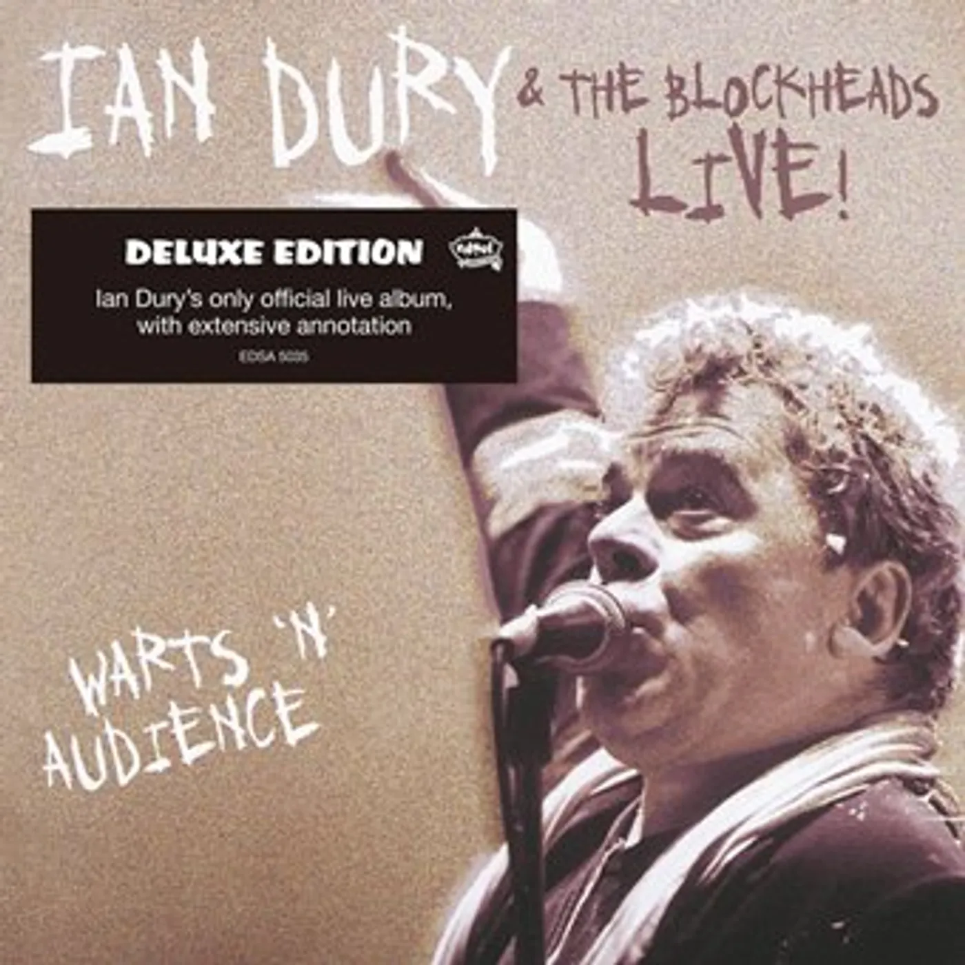 Ian Dury & The Blockheads WARTS N'AUDIENCE CD