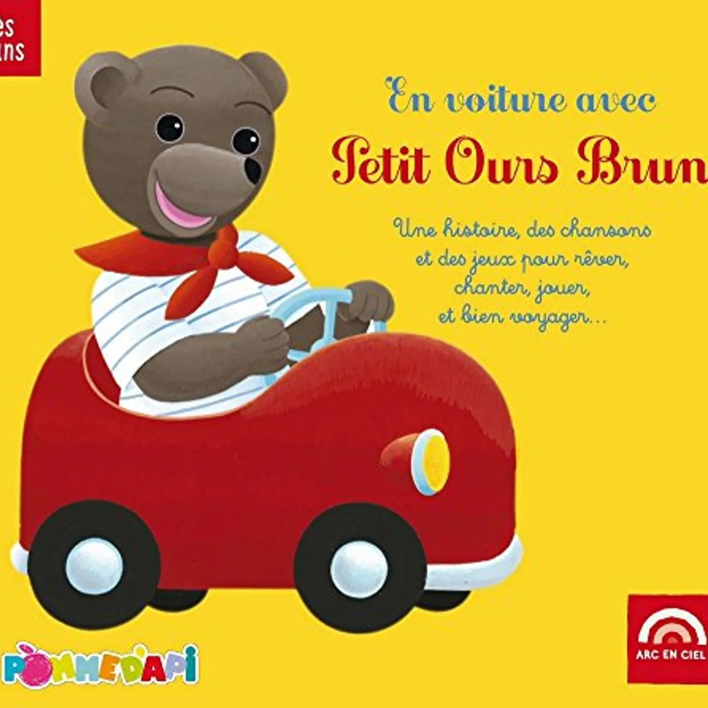 EN VOITURE AVEC PETIT OURS BRUN CD