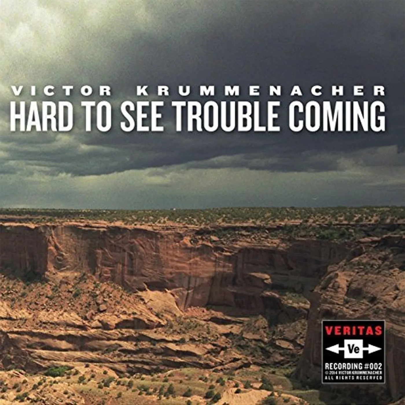 Victor Krummenacher HARD TO SEE TROUBLE COMING CD
