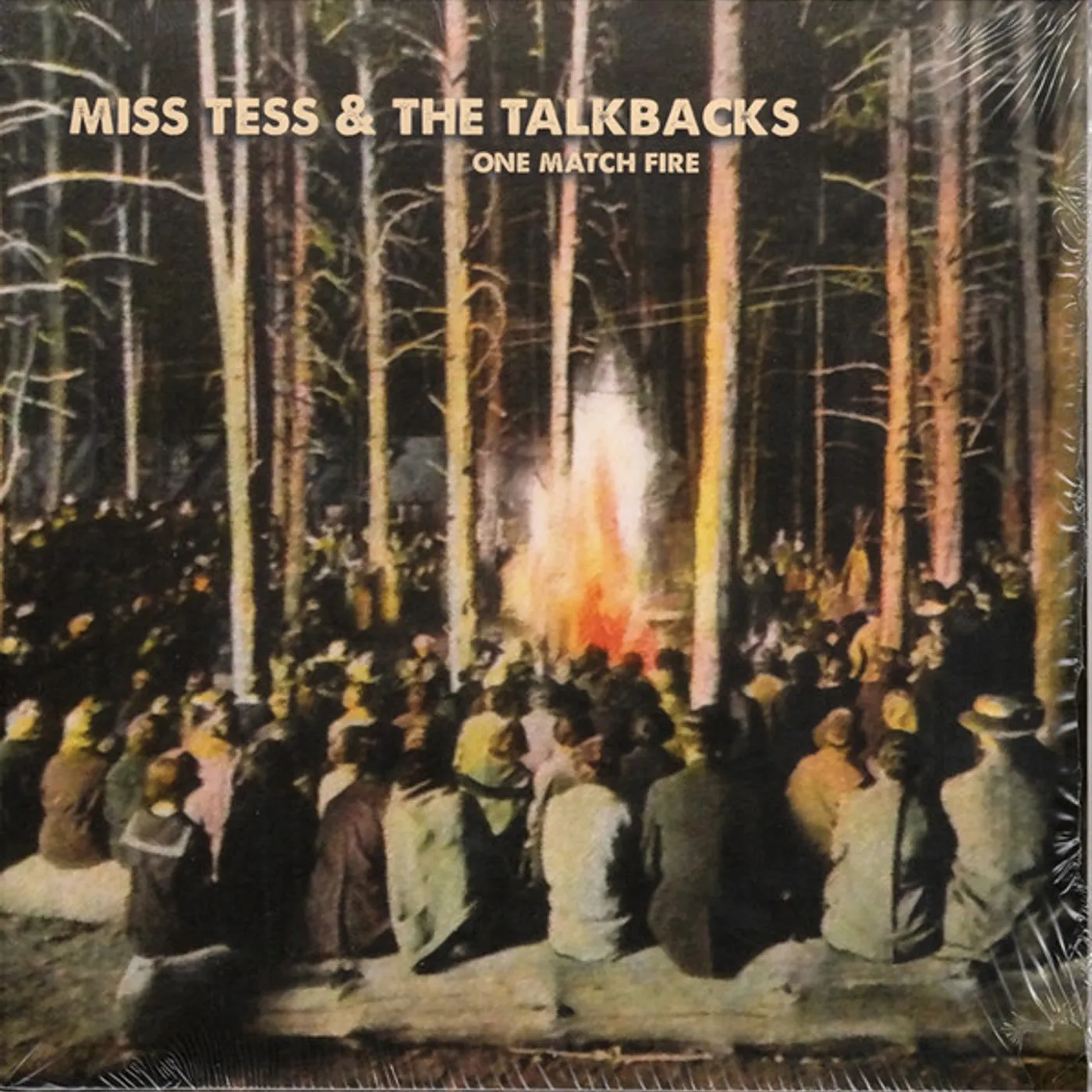 Miss Tess & the Talkbacks ONE MATCH FIRE Vinyl Record