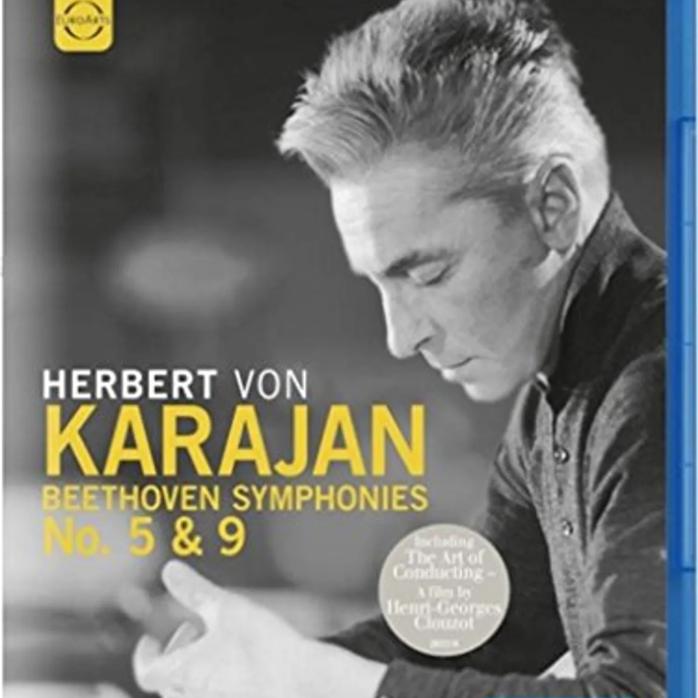 Beethoven / Herbert Von Karajan SYMPHONIES NOS. 5 & 9 Blu-ray