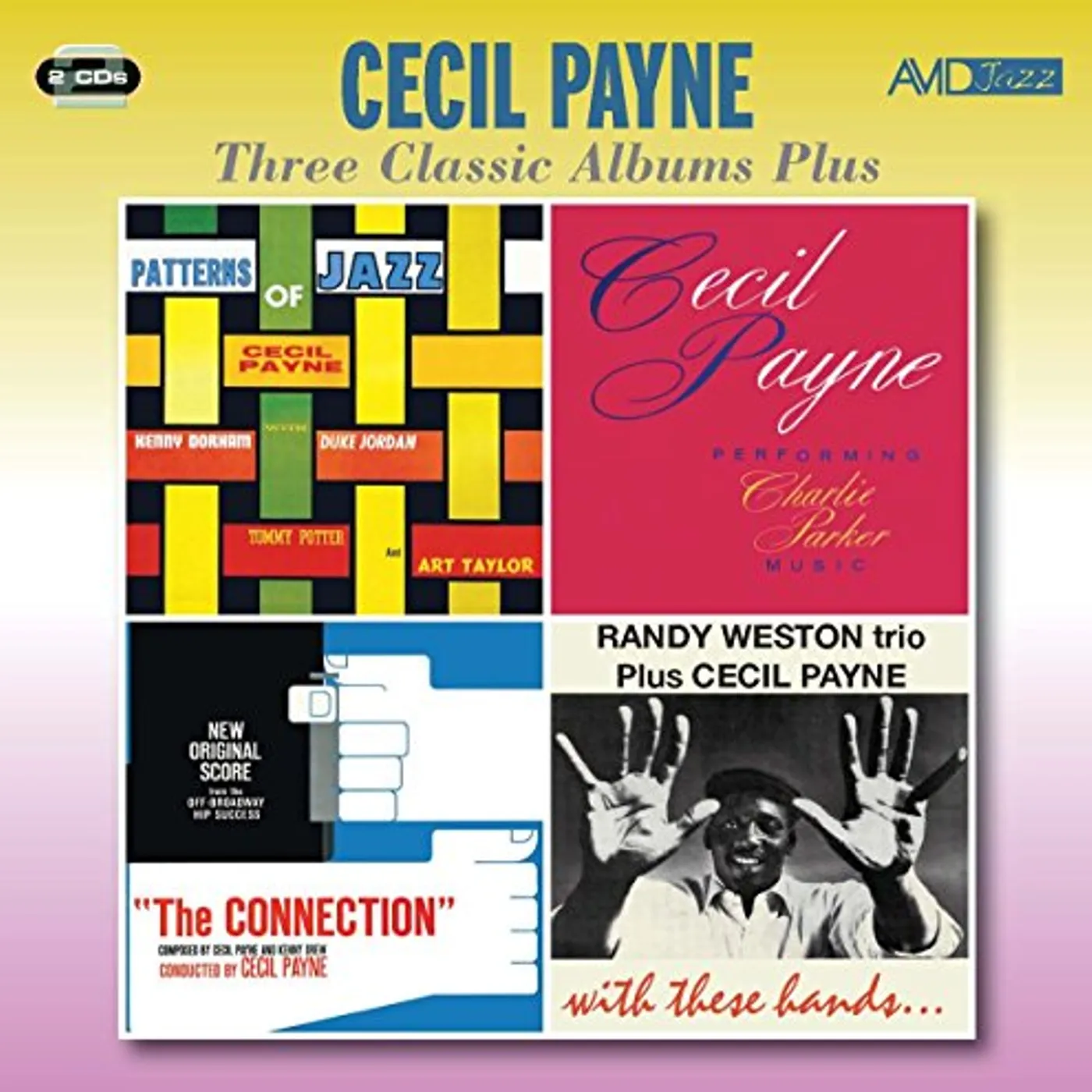 Cecil Payne PATTERNS OF JAZZ / PERFORMING CHARLIE PARKER CD