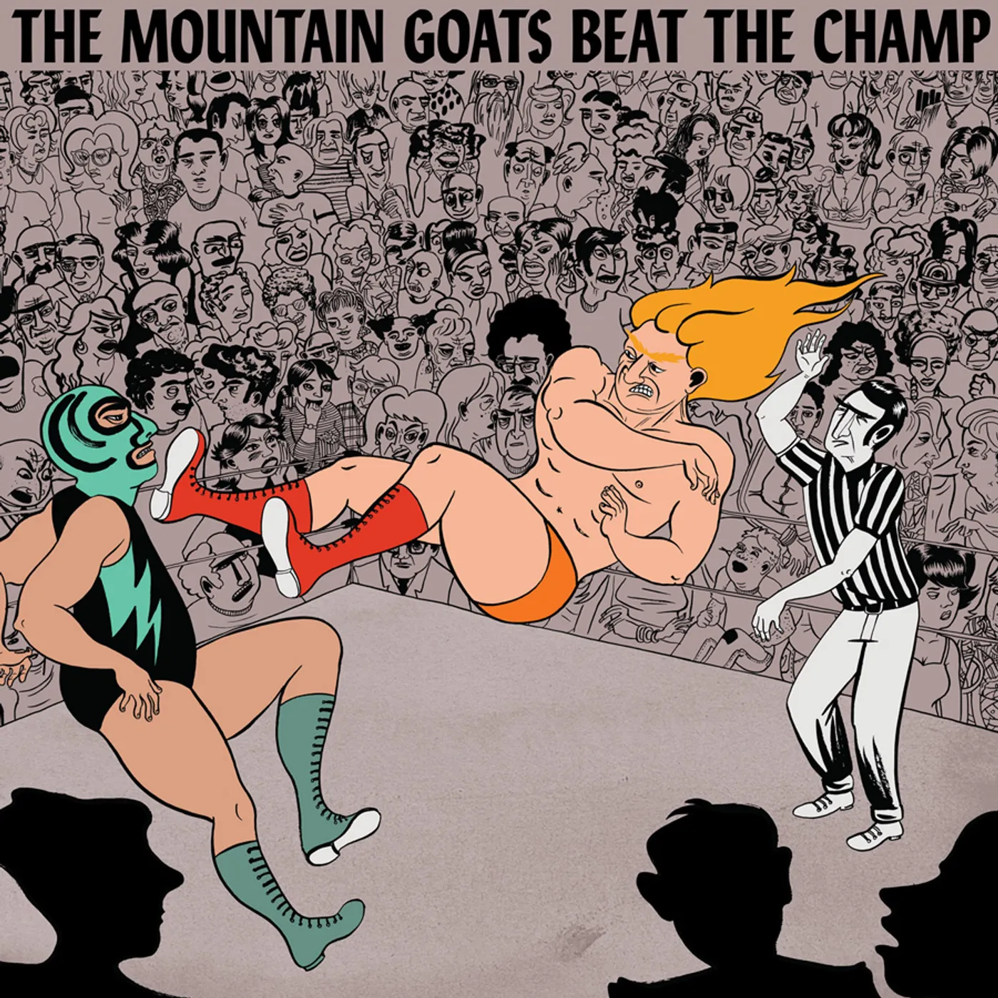 The Mountain Goats Beat The Champ Vinyl Record