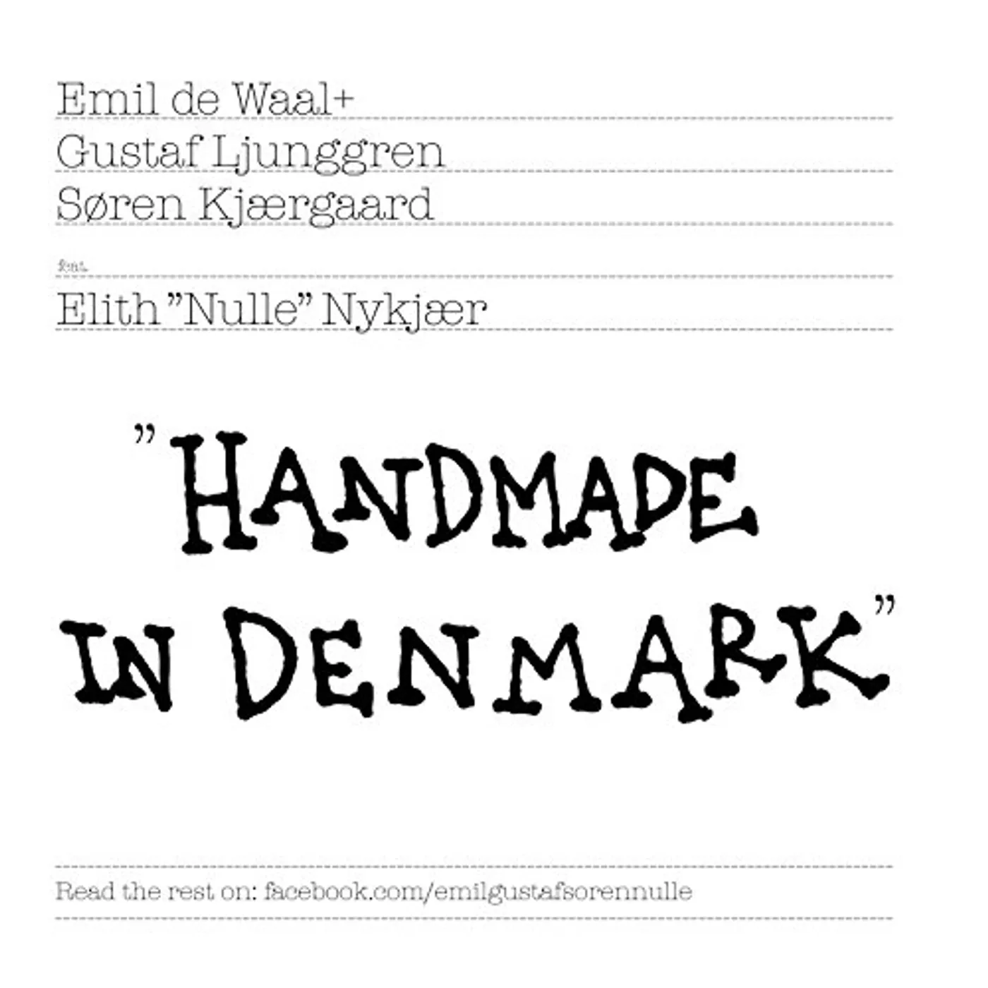 Emil de Waal HANDMADE IN EUROPE CD