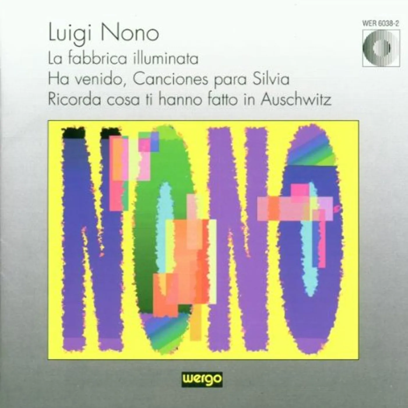 Nono LA FABRICCA ILLUMINATA CD