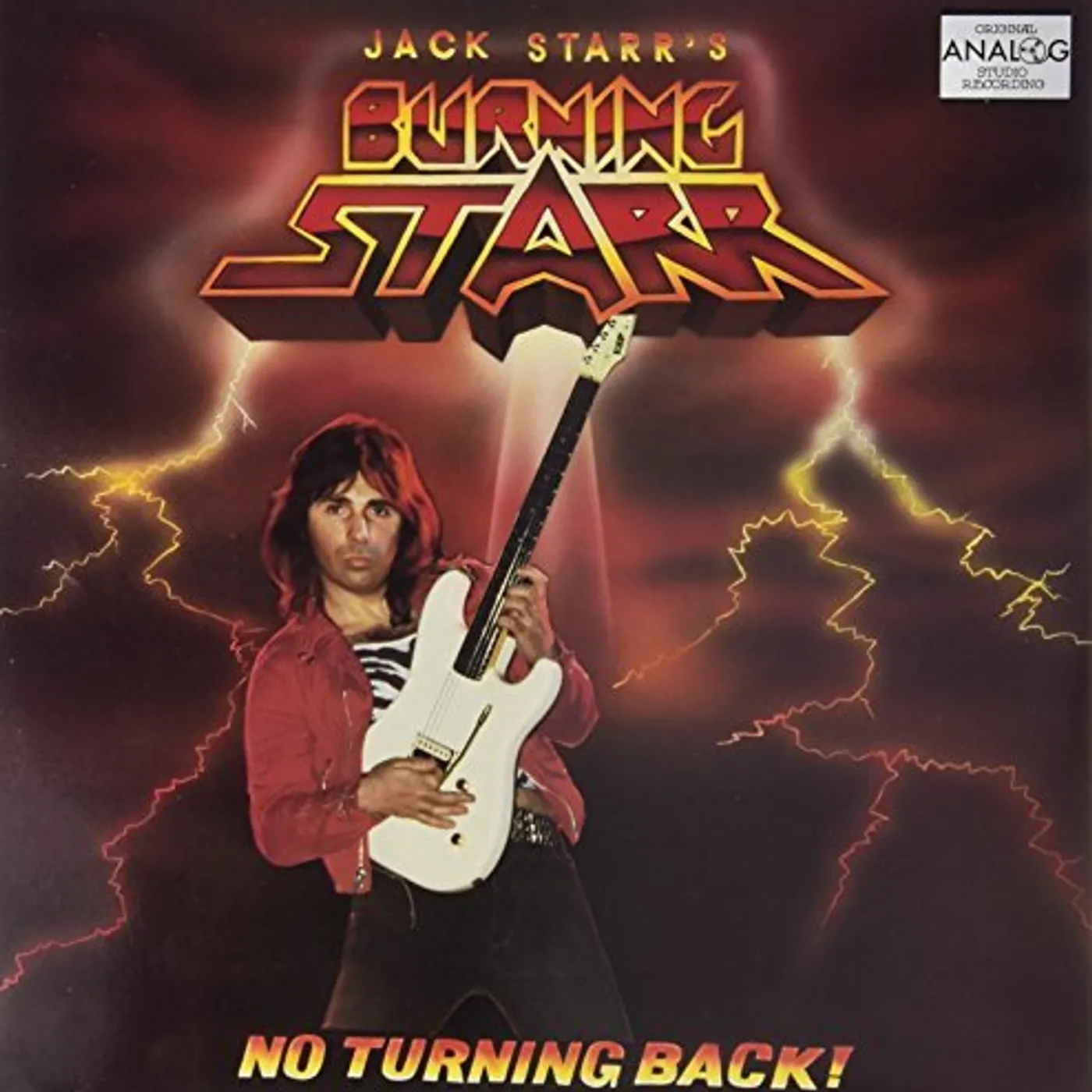 Jack Starr's Burning Starr NO TURNING BACK Vinyl Record