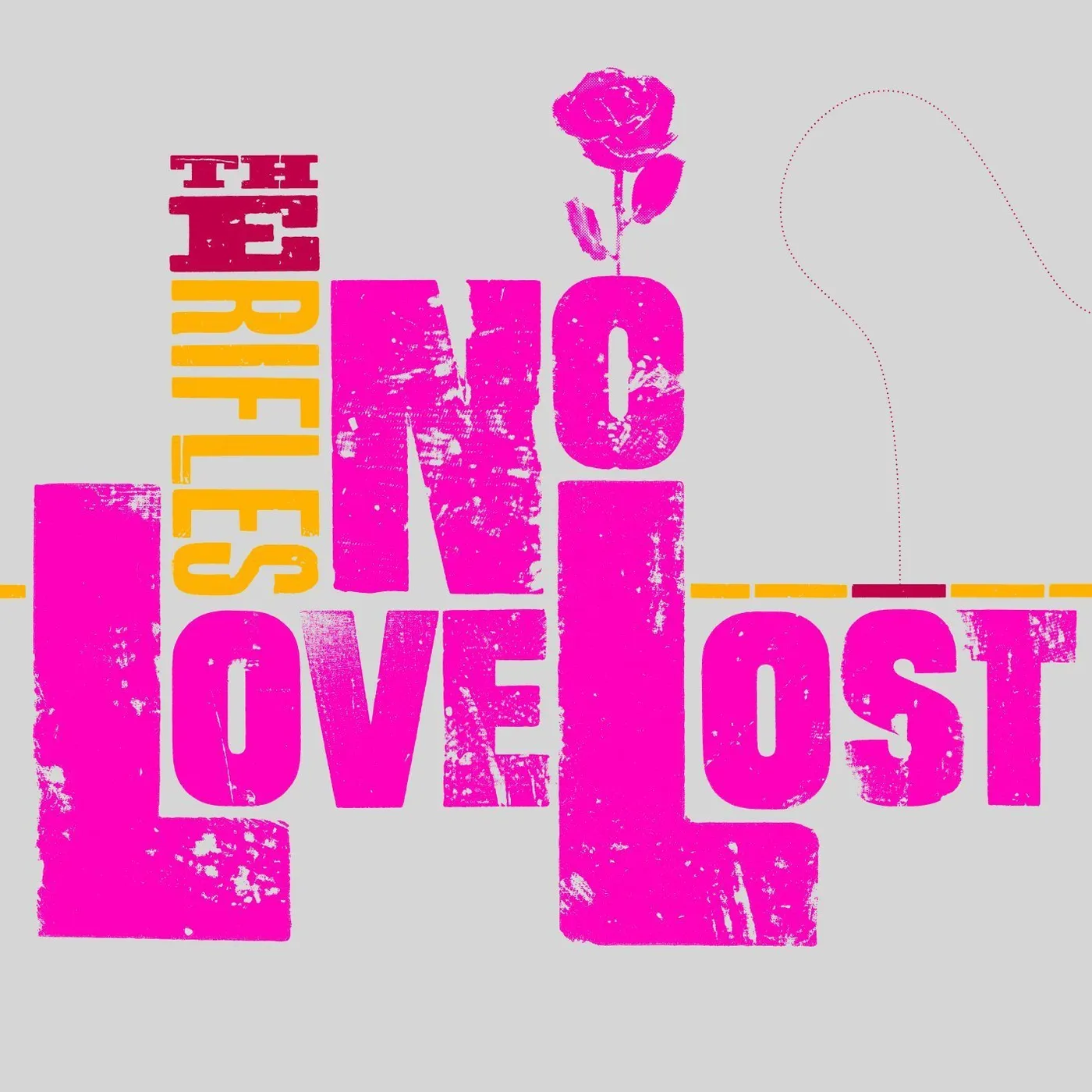 Rifles NO LOVE LOST (RE MASTERED) Vinyl Record