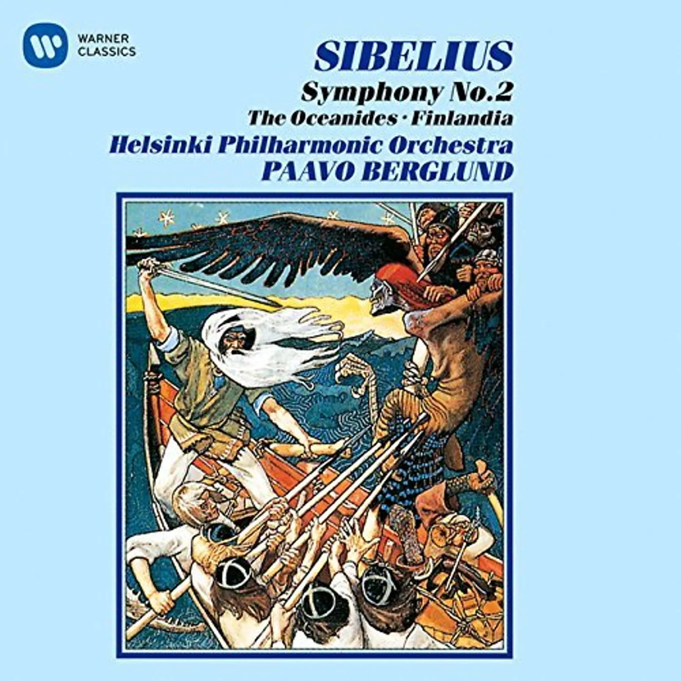 Paavo Berglund SIBELIUS: SYMPHONY NO. 2. FINLANDIA CD