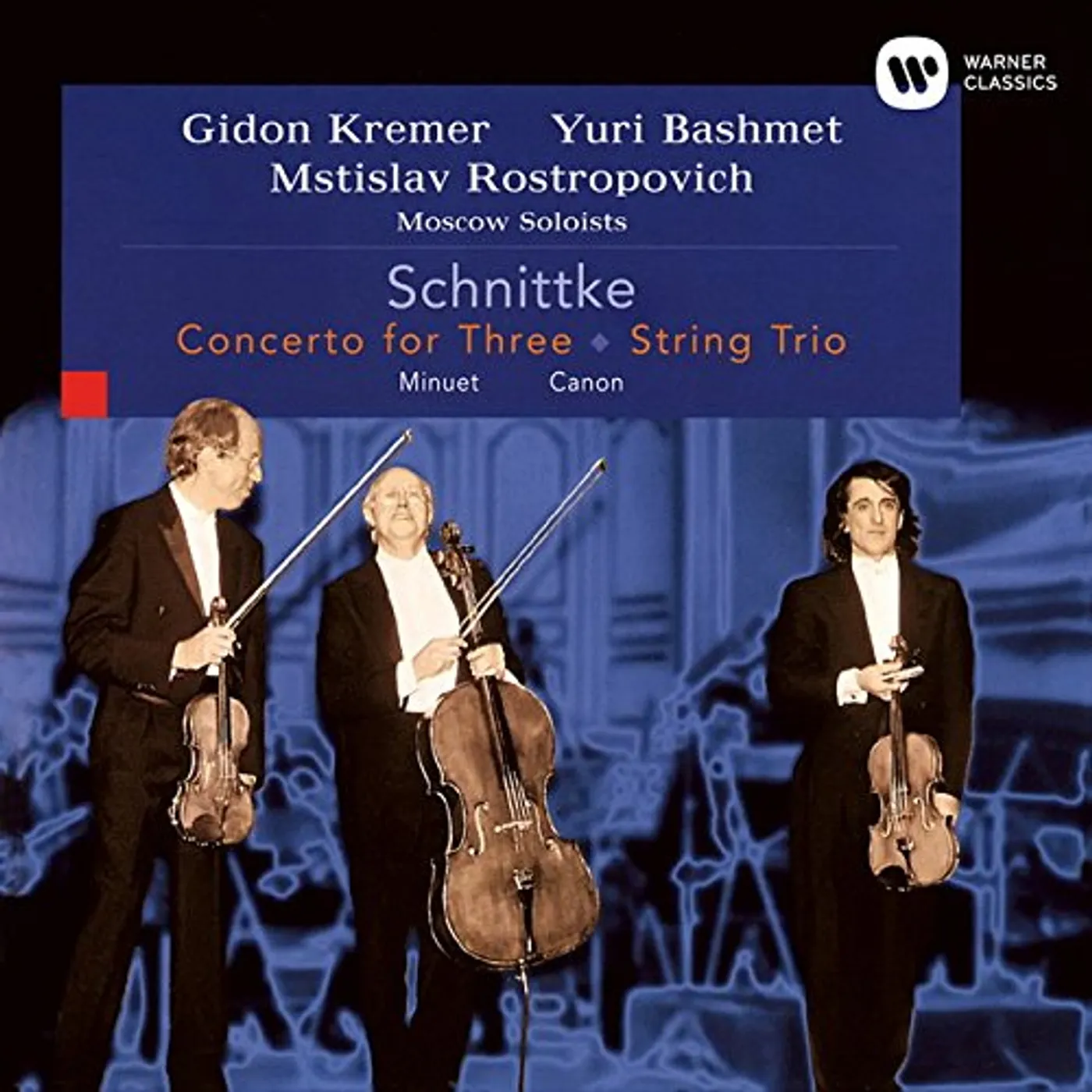Gidon Kremer SCHNITTKE: CONCERTO FOR THREE STRIN CD