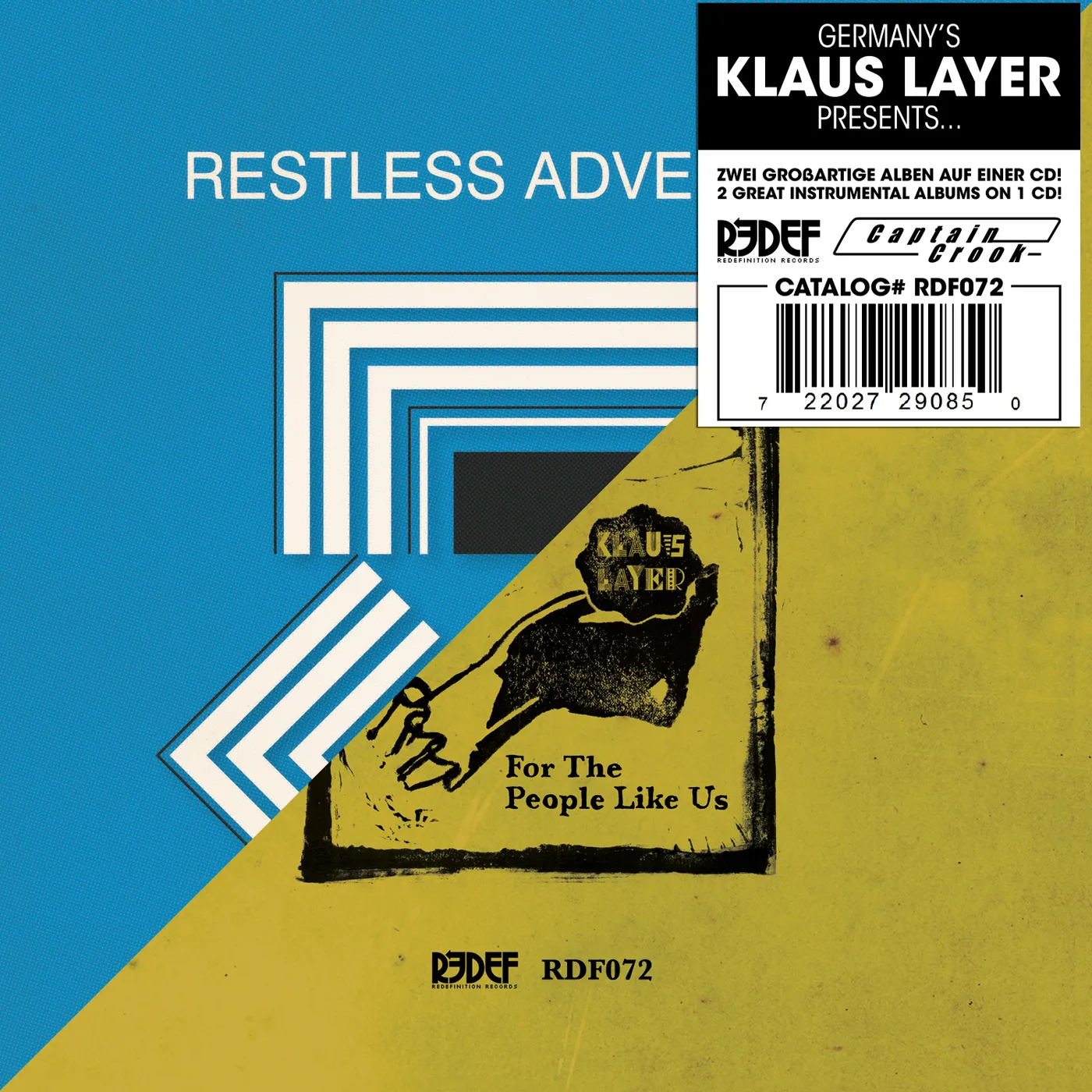 Klaus Layer RESTLESS ADVENTURES / FOR THE PEOPLE LIKE US CD