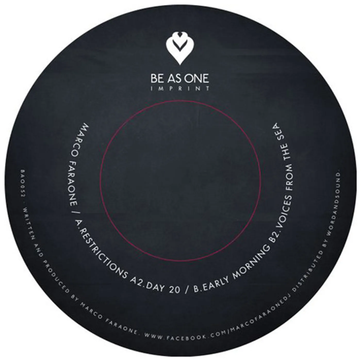 Marco Faraone Restrictions Vinyl Record