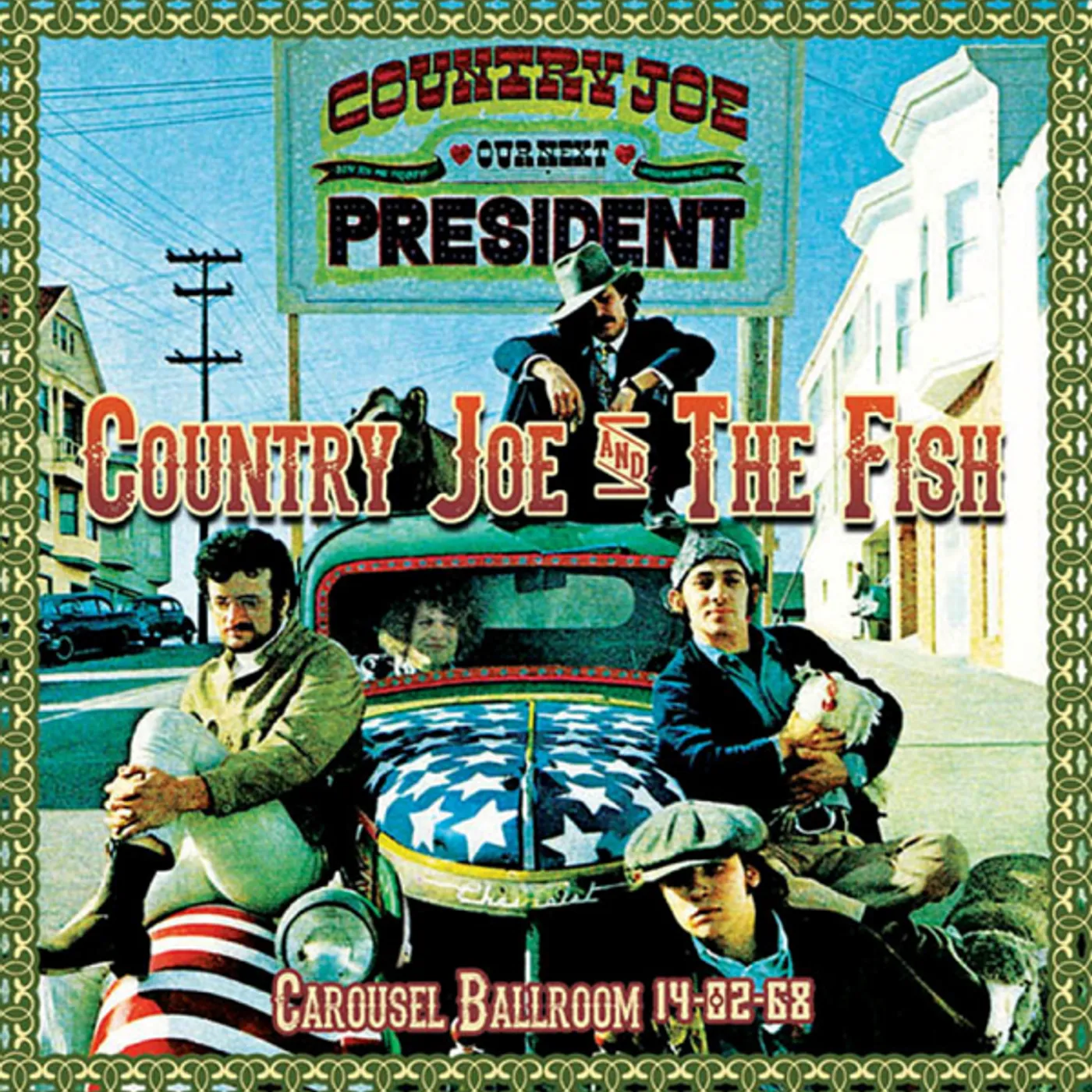 Country Joe & The Fish CAROUSEL BALLROOM 14-02-68 CD