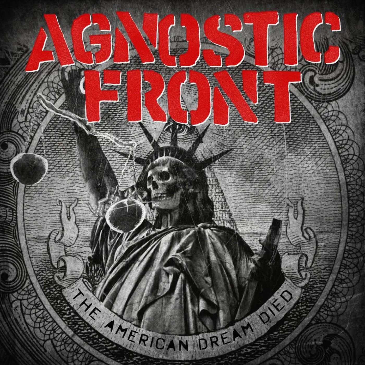 Agnostic Front AMERICAN DREAM DIED Vinyl Record