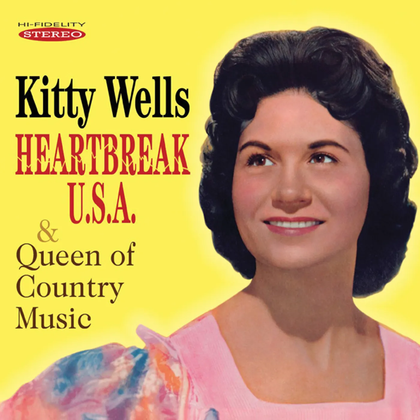 Kitty Wells HEARTBREAK U.S.A. & QUEEN OF COUNTRY MUSIC CD