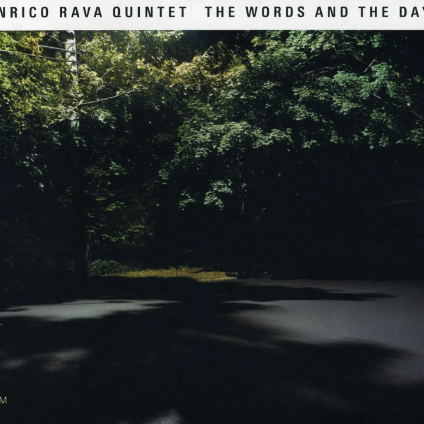 Enrico Rava WORDS & THE DAYS CD