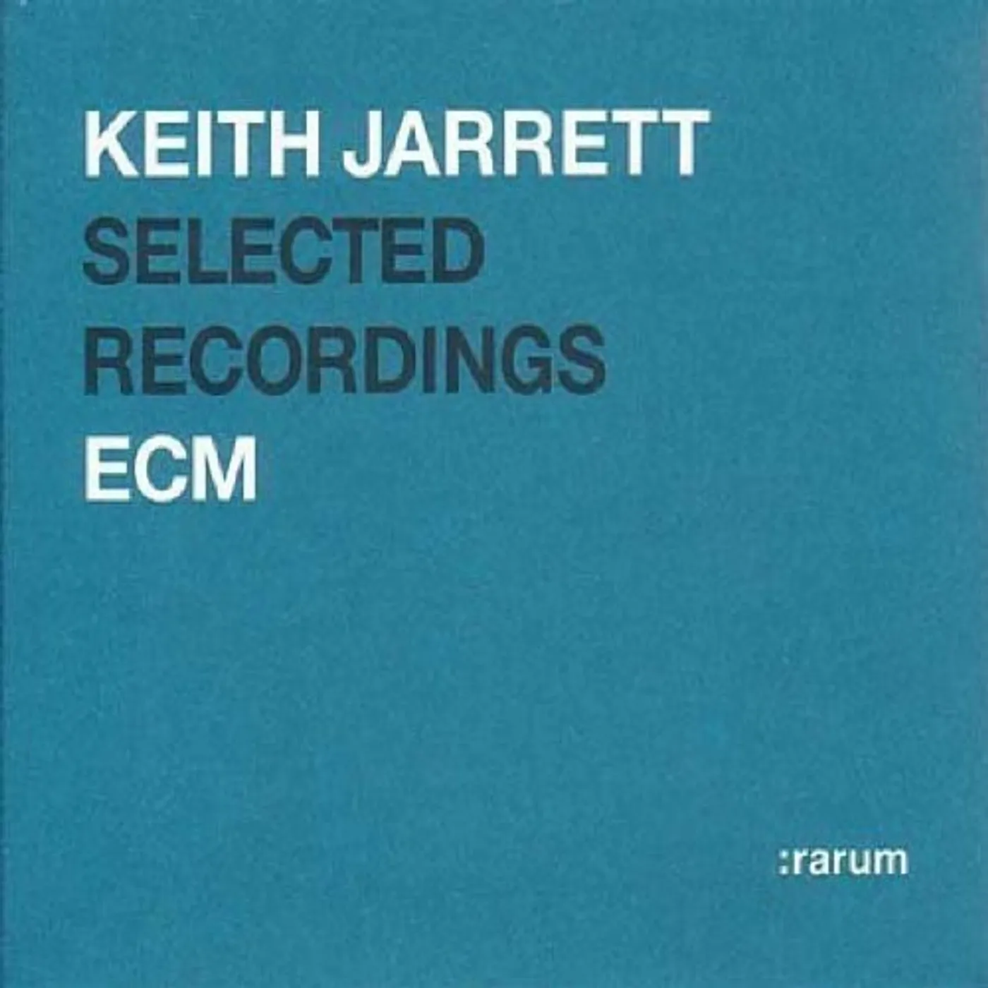 Keith Jarrett RARUM I: SELECTED RECORDINGS CD