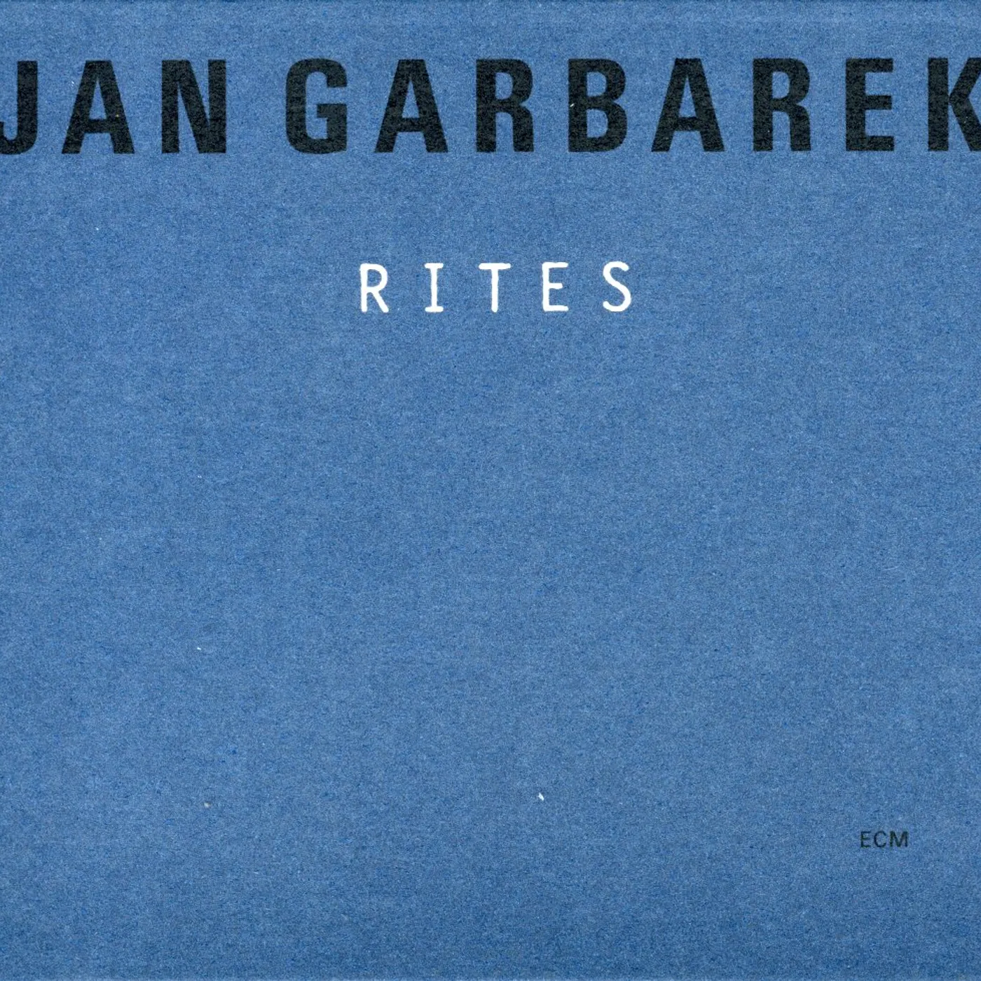 Jan Garbarek RITES CD