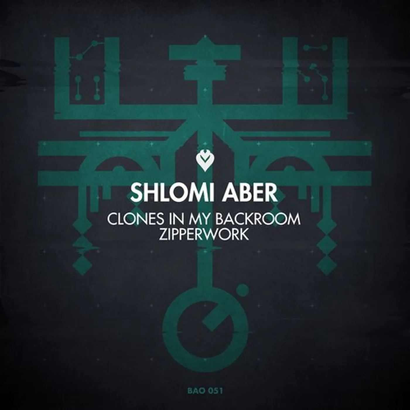Shlomi Aber ZIPPERWORK / CLONES IN MY BACKROOM Vinyl Record