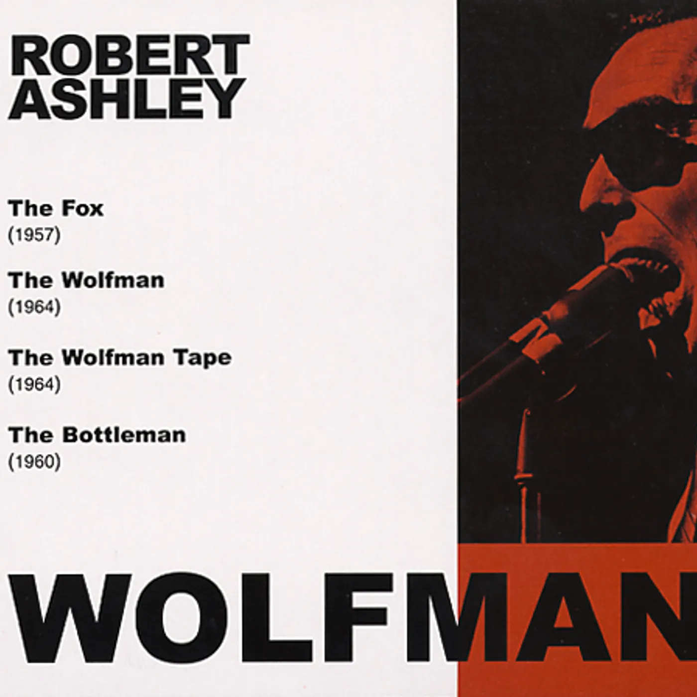 Robert Ashley WOLFMAN CD