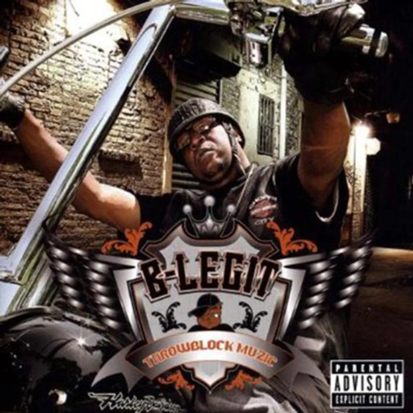 B-Legit THROWBLOCK MUZIC CD