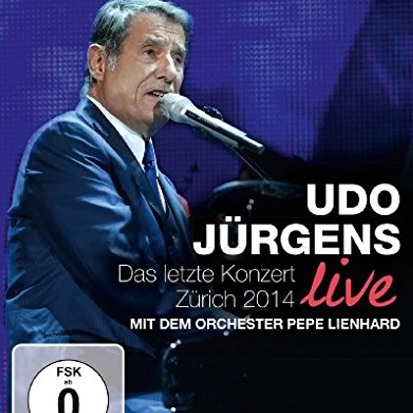 Udo Jürgens DAS LETZTE KONZERT-ZURICH 2014 (LIVE) Blu-ray