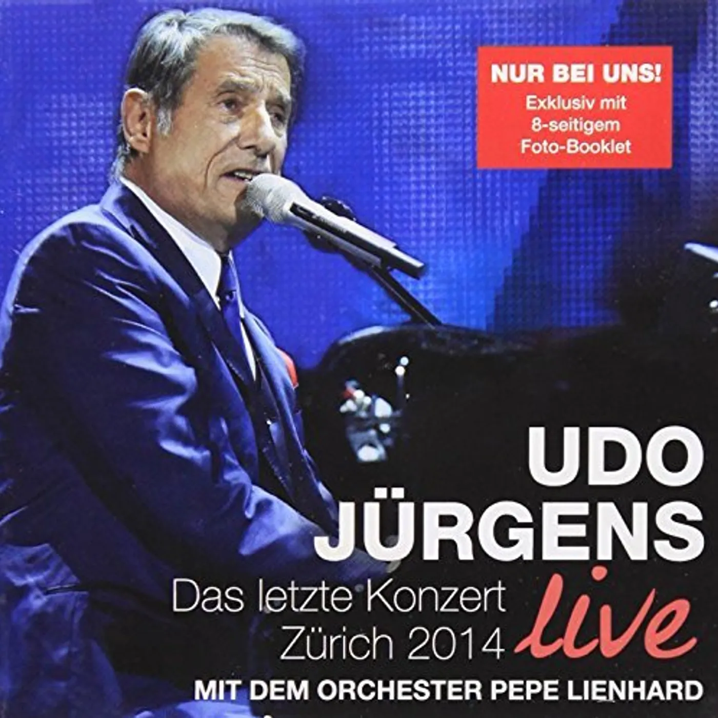 Udo Jurgens DAS LETZTE KONZERT-ZURICH 2014 (LIVE) CD