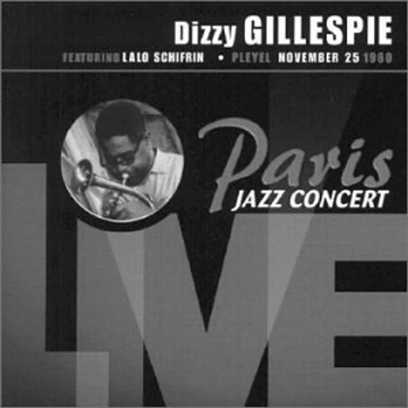 Dizzy Gillespie PARIS JAZZ CONCERT LIVE CD