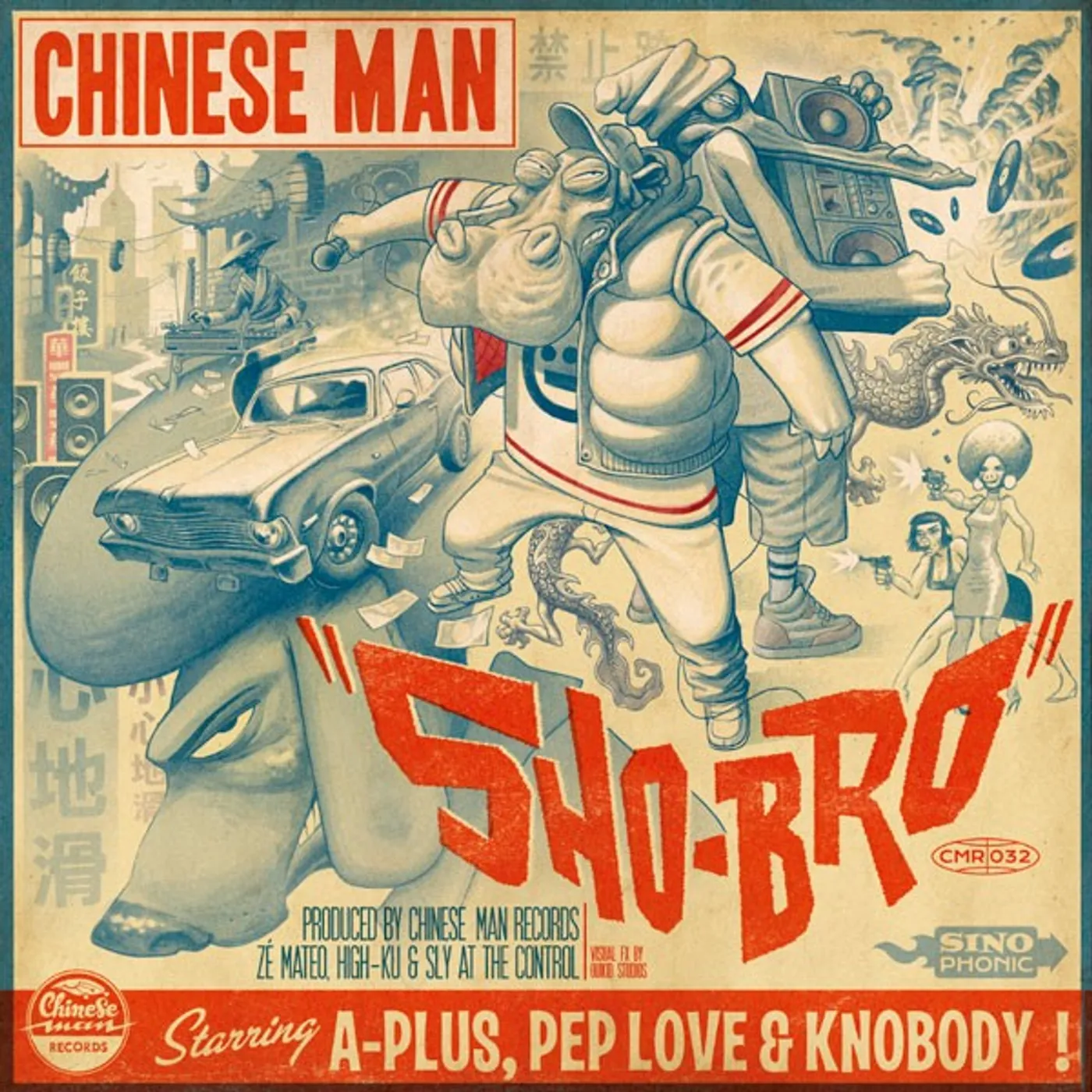 Chinese Man Sho-Bro Vinyl Record