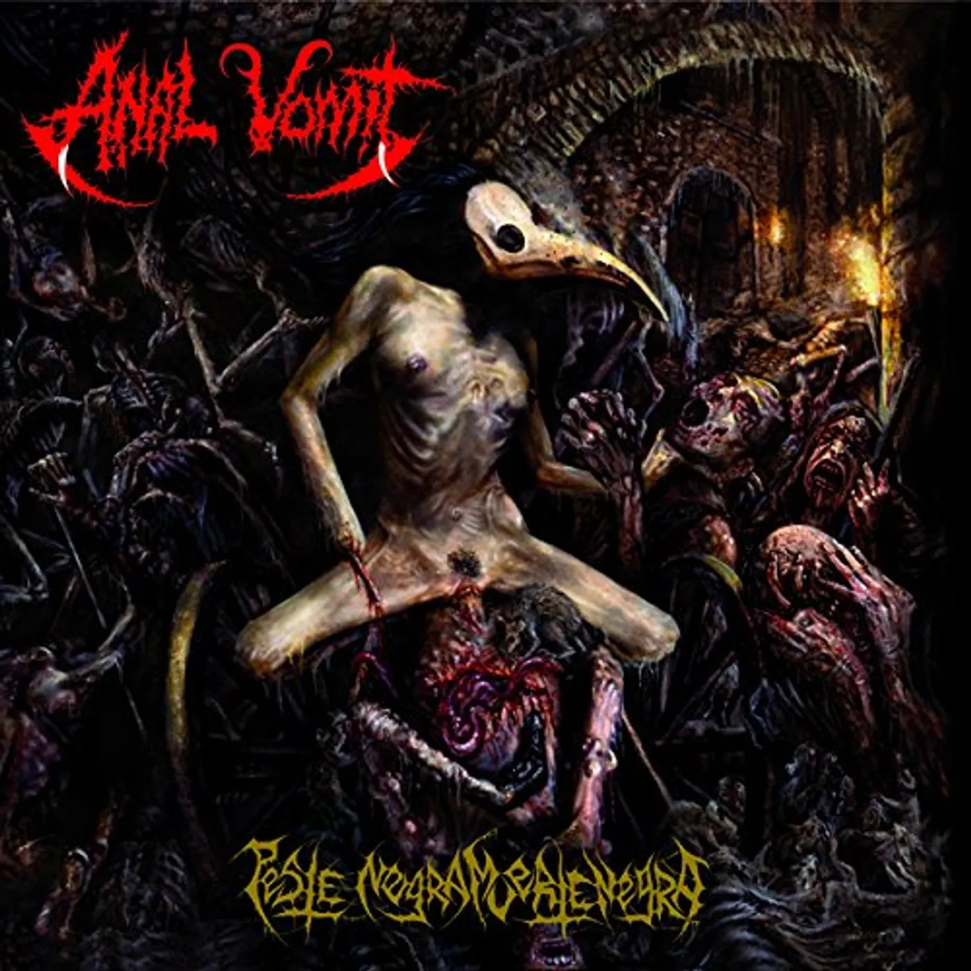 Anal Vomit Peste Negra Muerte Negra Vinyl Record