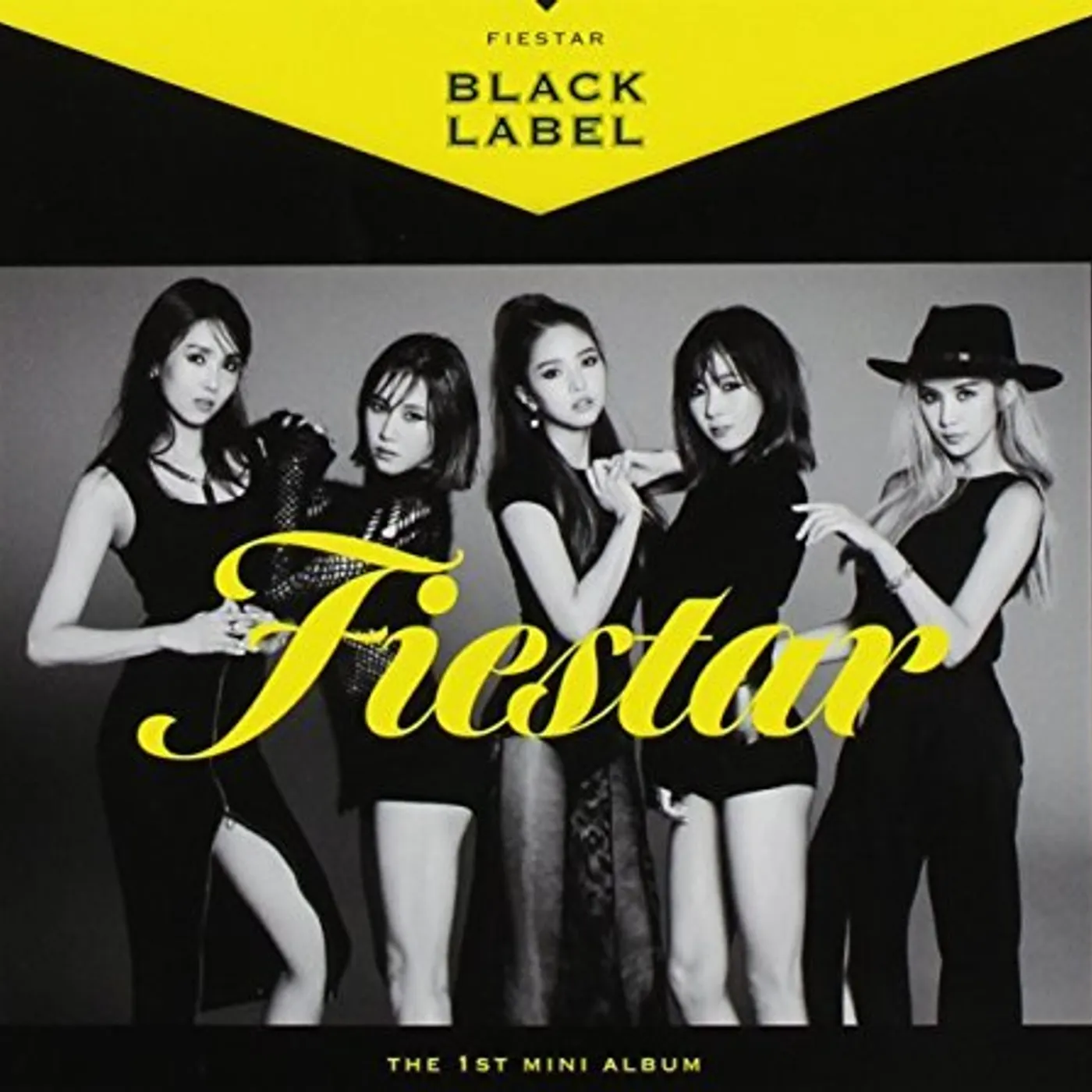 FIESTAR BLACK LABEL (1ST MINI ALBUM) CD