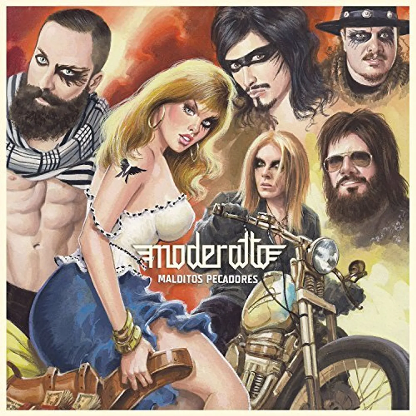 Moderatto MALDITOS PECADORES CD