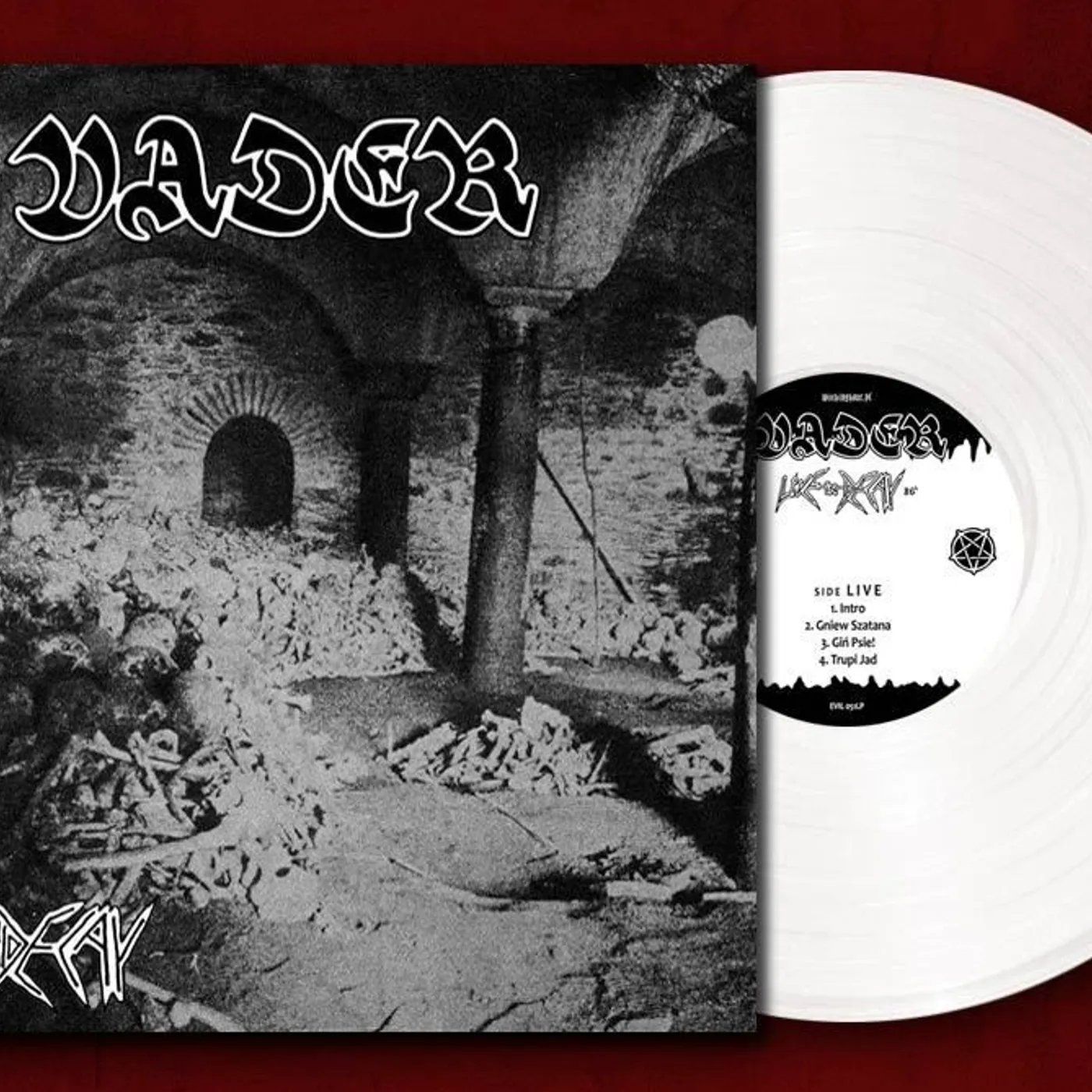 Vader LIVE IN DECAY CD