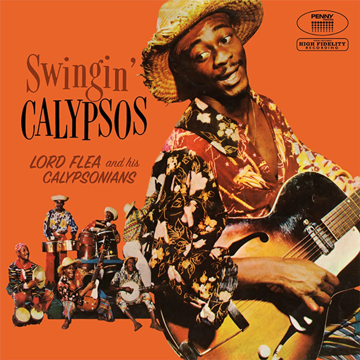 Lord Flea & His Calypsonians SWINGIN' CALYPSOS Vinyl Record
