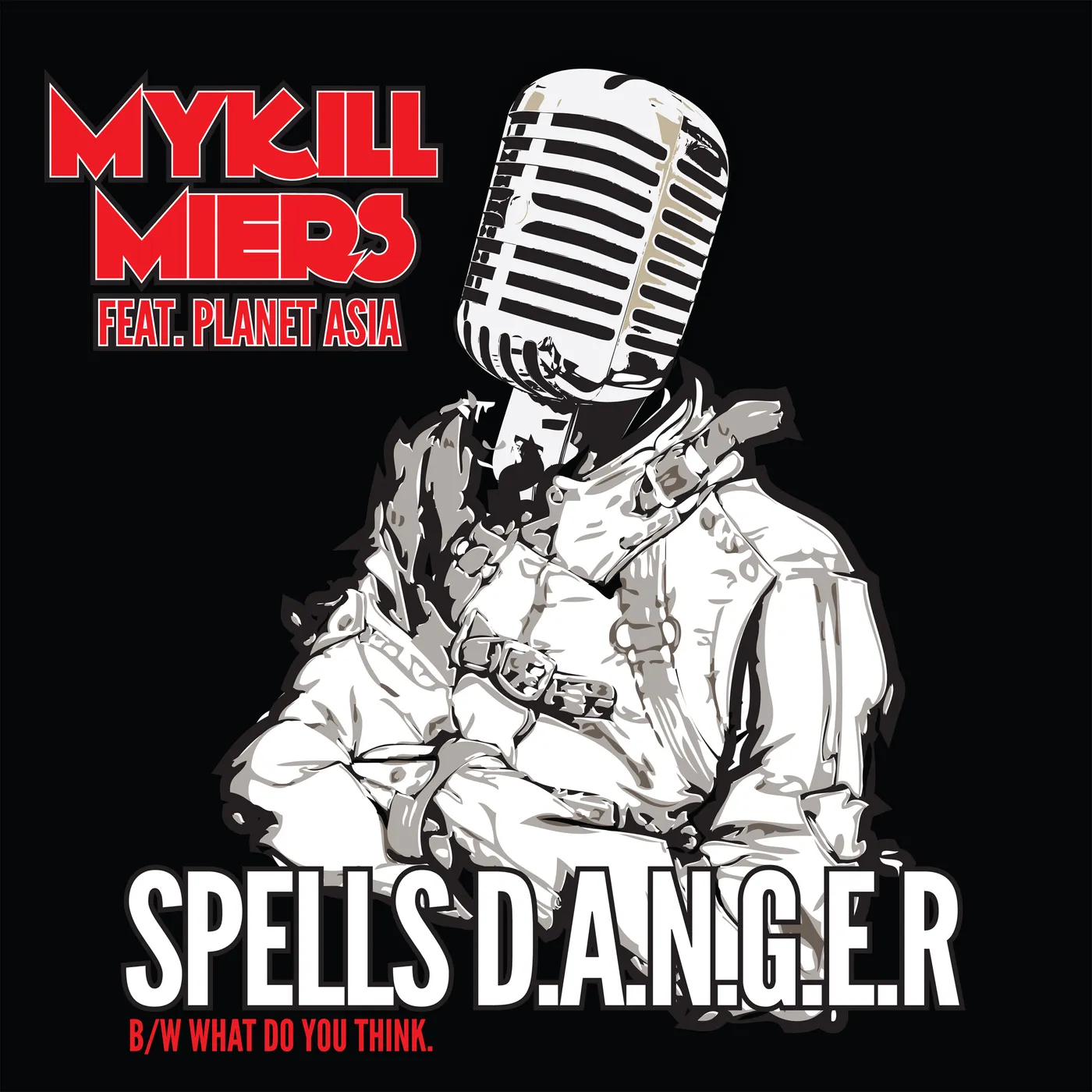 Mykill Miers SPELLS D. A. N. G. E. R Vinyl Record - UK Release