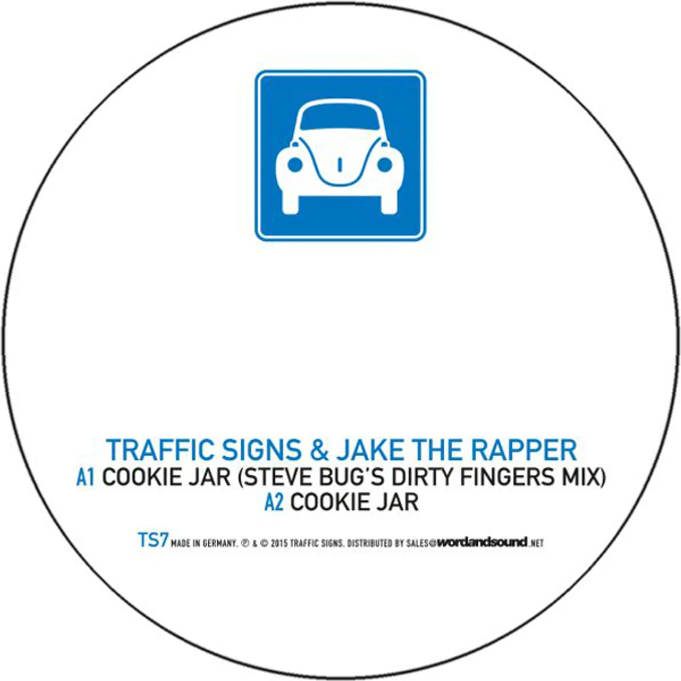 Traffic Signs & Jake The Rapper COOKIE JAR Vinyl Record