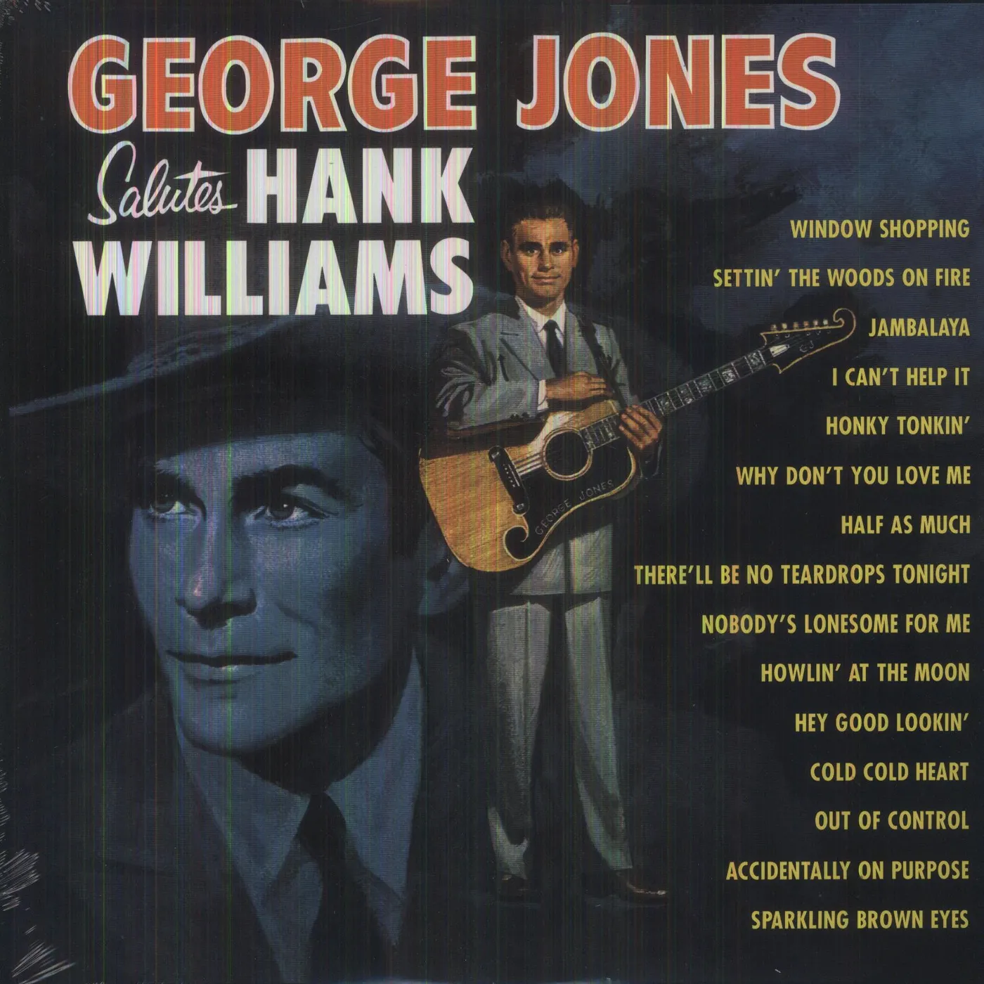 George Jones Salutes Hank Williams Vinyl Record