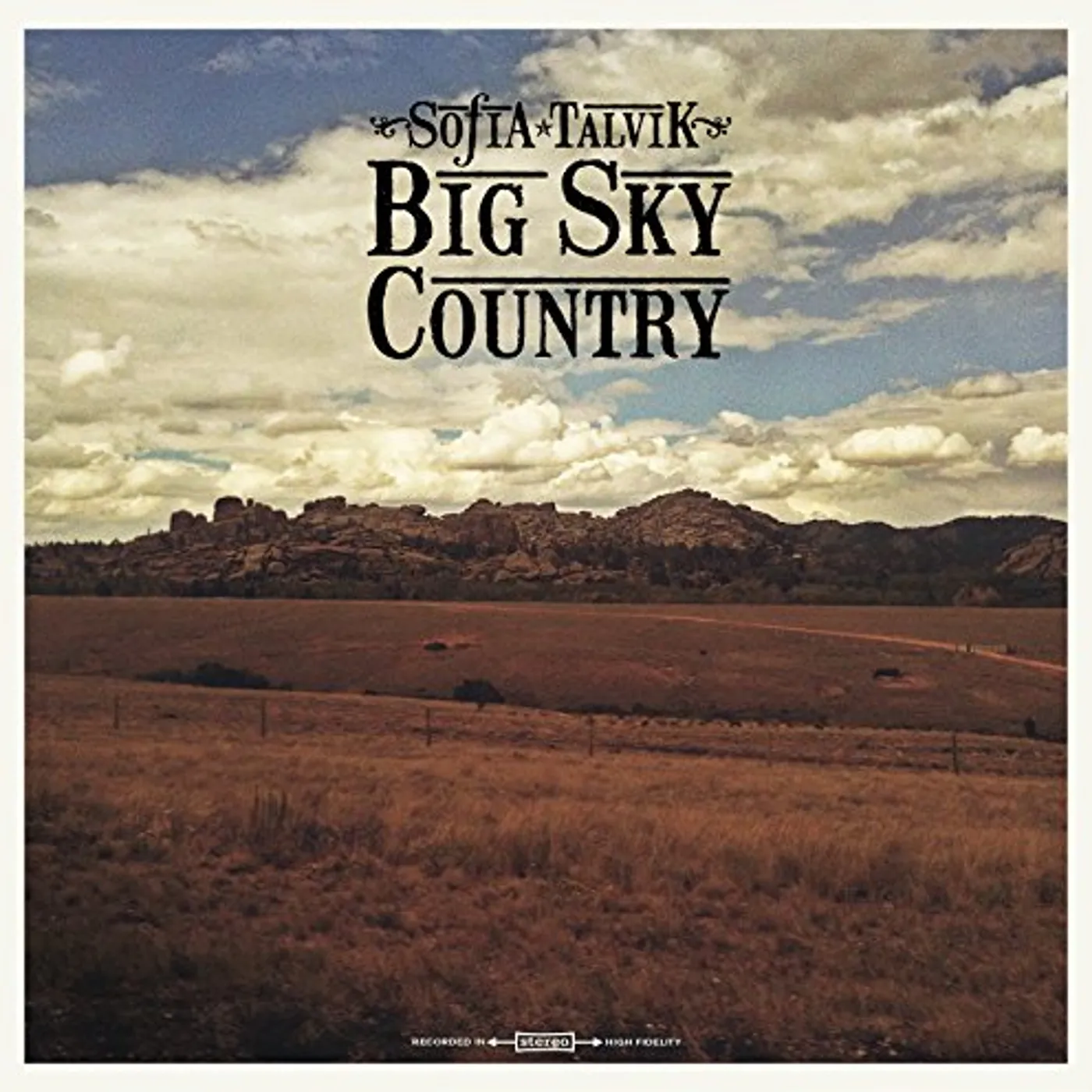 Sofia Talvik BIG SKY COUNTRY CD