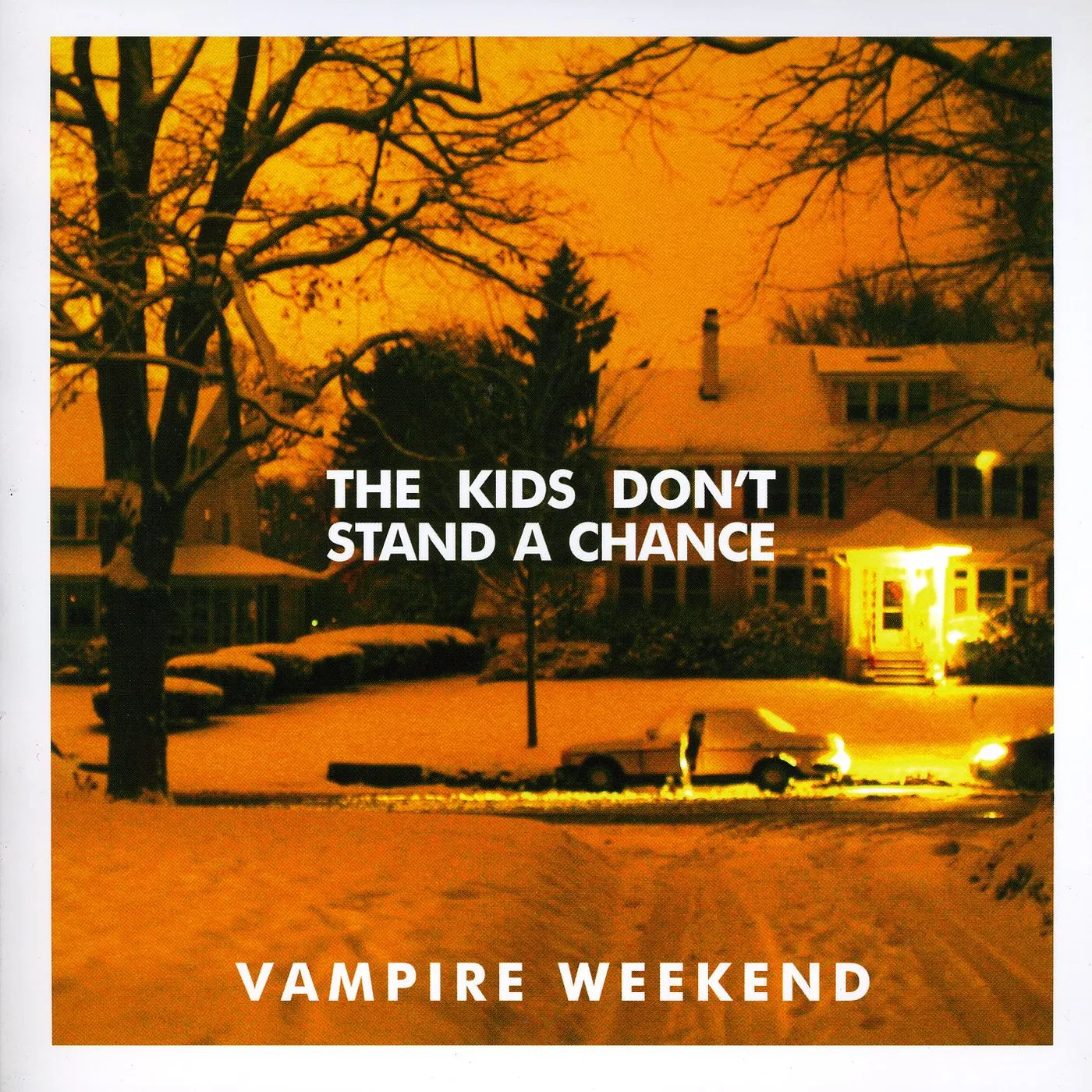 Vampire Weekend KIDS DON'T STAND A CHANCE Vinyl Record