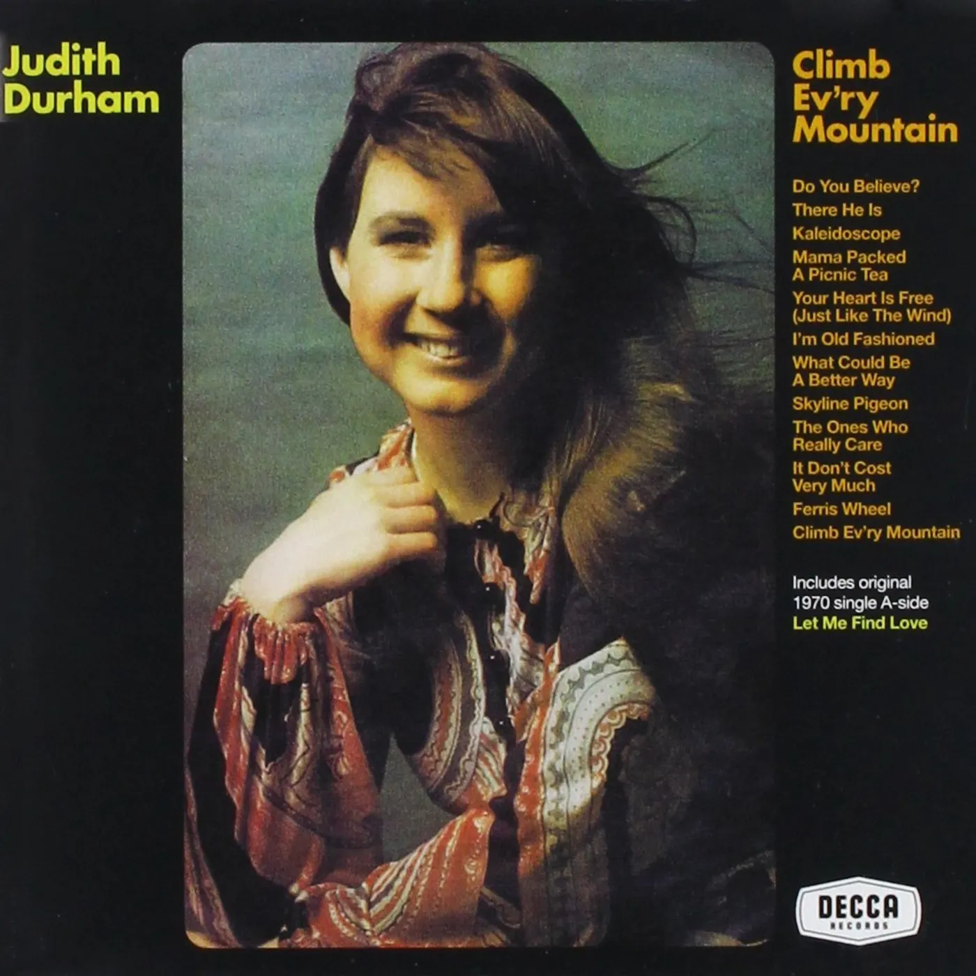 Judith Durham CLIMB EV'RY MOUNTAIN CD