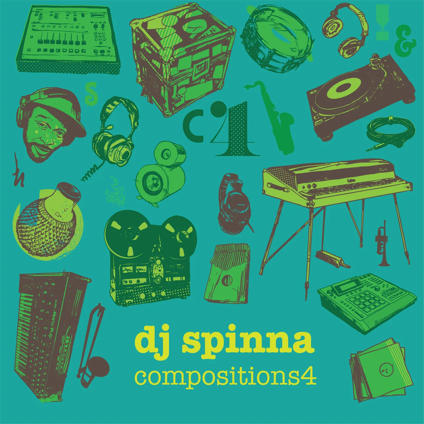 Dj Spinna COMPOSITIONS 4 (WSV) Vinyl Record