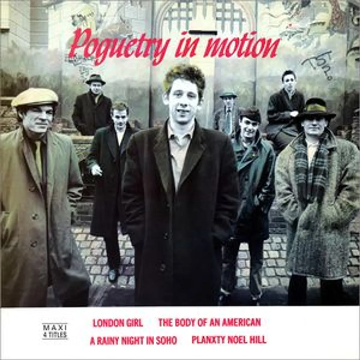 The Pogues Poguetry in Motion Vinyl Record