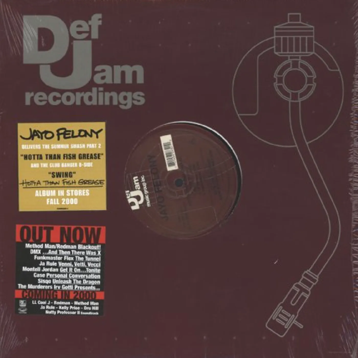 Jayo Felony Hotta Than Fish Grease Vinyl Record