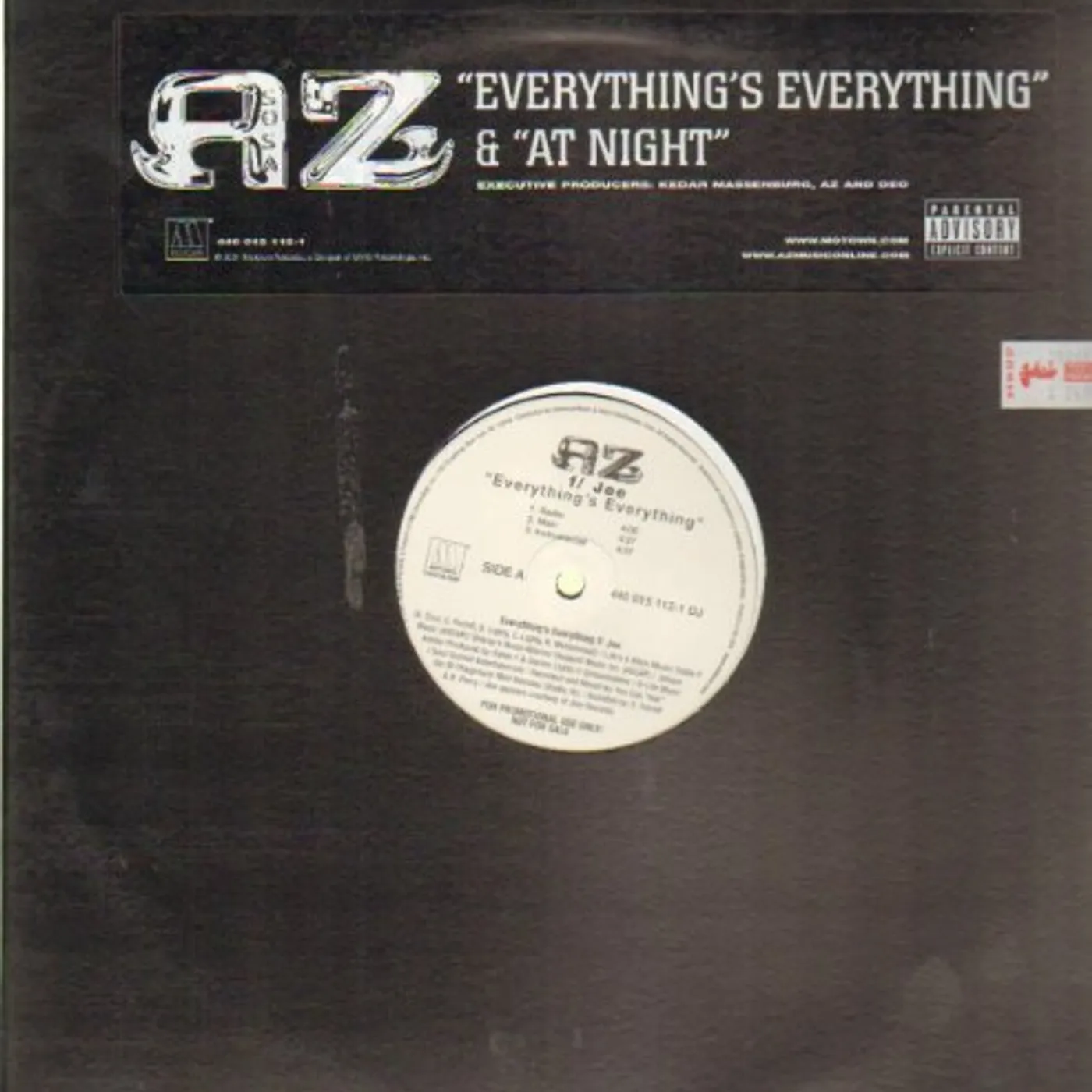 AZ EVERYTHING'S EVERYTHING Vinyl Record