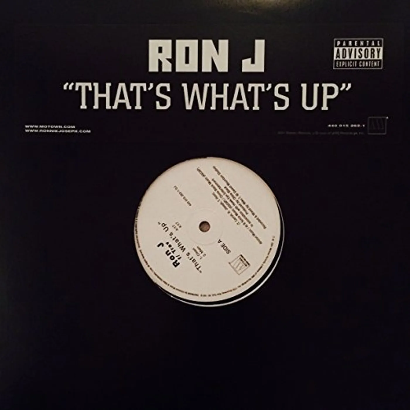 J-Ron That's What's Up Vinyl Record